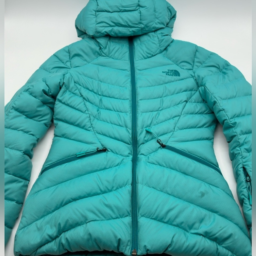 The North Face Teal Puffer Jacket